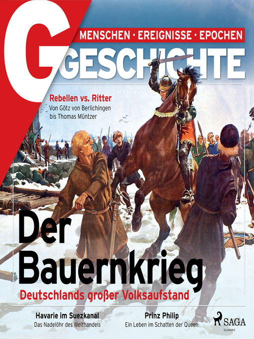 Title details for G/GESCHICHTE--Der Bauernkrieg--Deutschlands großer Volksaufstand by G Geschichte - Available
